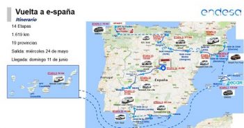 La vuelta a España… ¡en coche eléctrico! Endesa