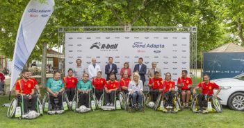 La nueva modalidad de fútbol en silla se presenta en el Hospital Nacional de Parapléjicos de Toledo