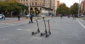 NO a la invasión de los patinetes en las aceras