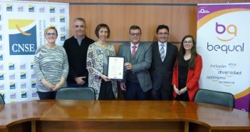 CNSE, Sello Bequal Plus de inclusión de la discapacidad