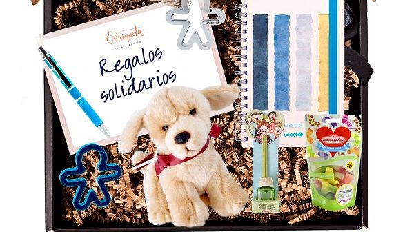 Cajas de regalo solidarias de Enriqueta Regala Bonito