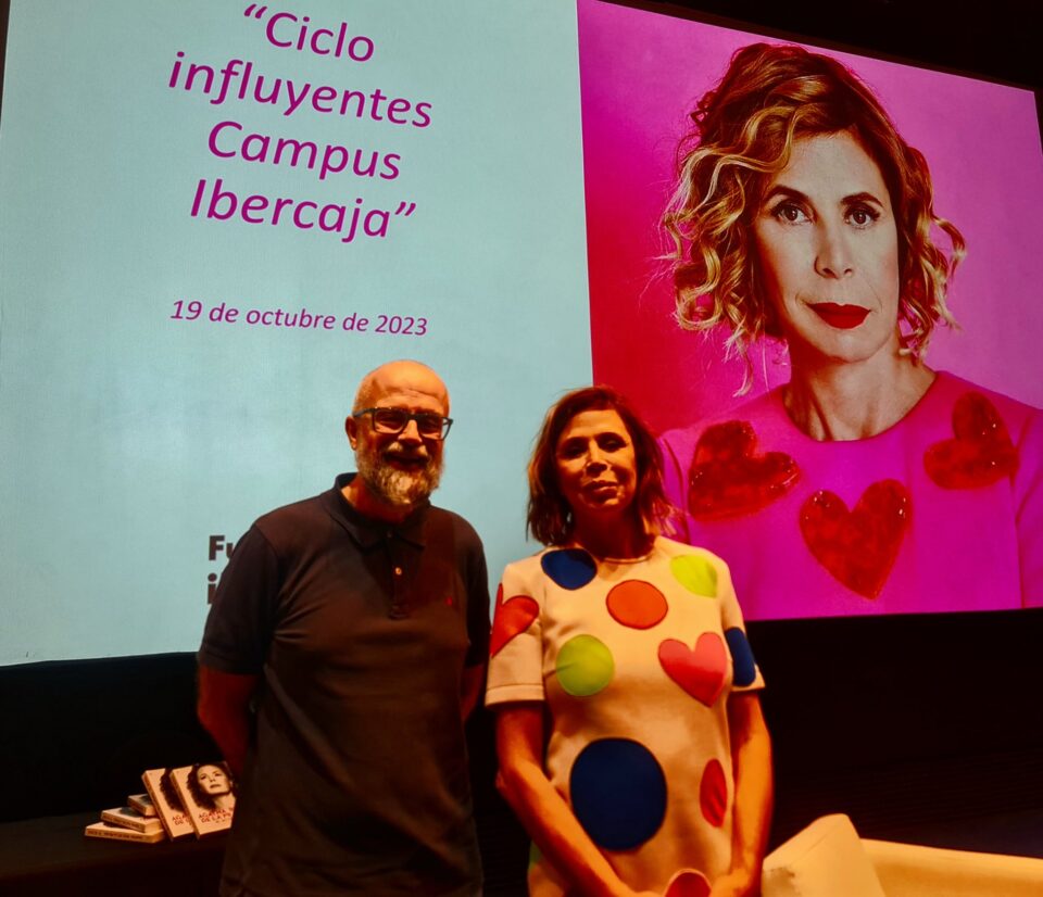 Ágatha Ruiz de la Prada inaugura el Ciclo Influyentes de Campus Ibercaja de Zaragoza