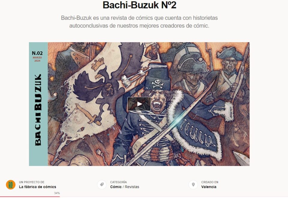 Bachi-Buzuk es una revista de cómics que cuenta con historietas autoconclusivas de nuestros mejores creadores de cómic.