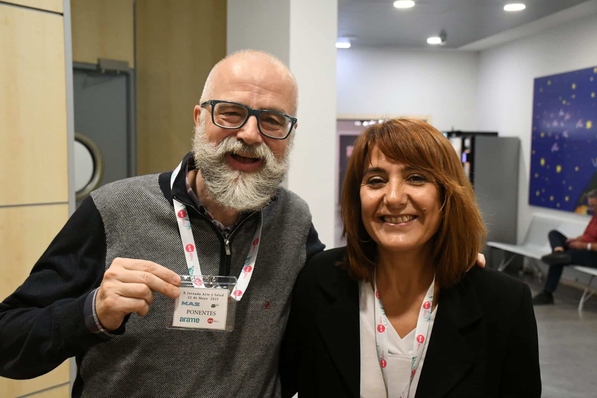 Olga Pinilla en la X Jornada Arte y Salud