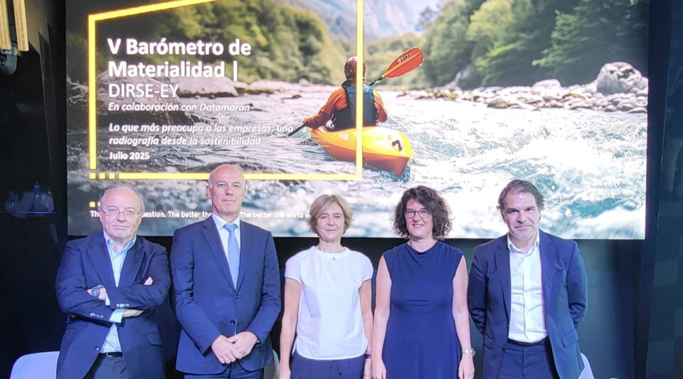 La Asociación Española de Directivos de Sostenibilidad (DIRSE) y EY han presentado el V Barómetro de Materialidad en el ámbito de la Sostenibilidad.