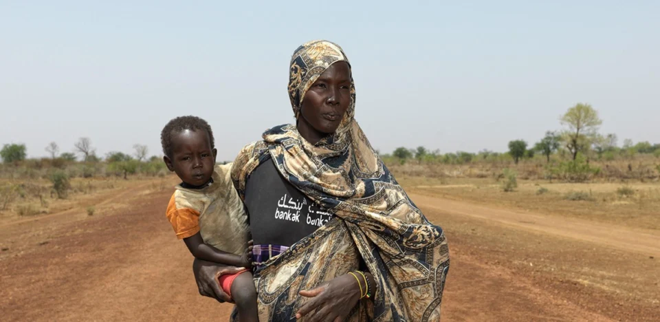Refugiados sudaneses en Sudán del Sur © Peter Caton para Acción contra el Hambre